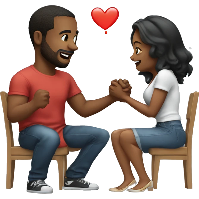 the guy got down on one knee and proposed to his girlfriend
 emoji