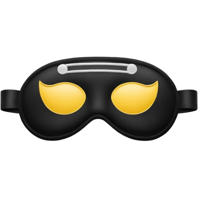  sleep mask emoji emoji