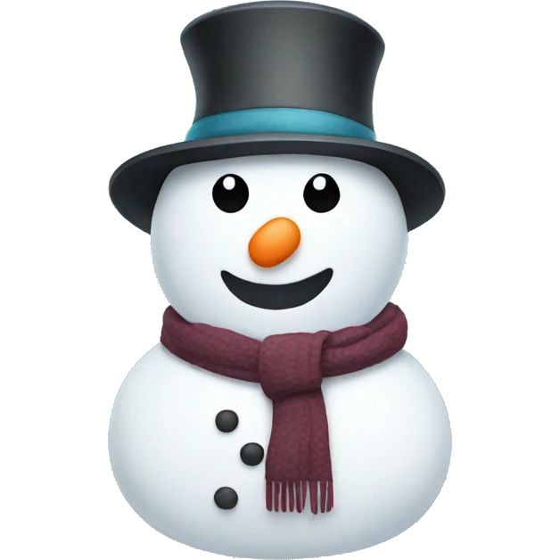 Snowman emoji