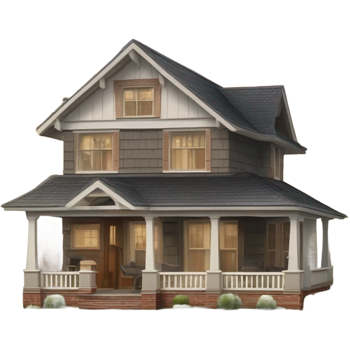 Crasftman style home  emoji