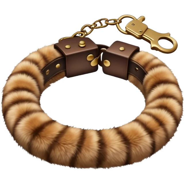 Fur handcuff emoji
