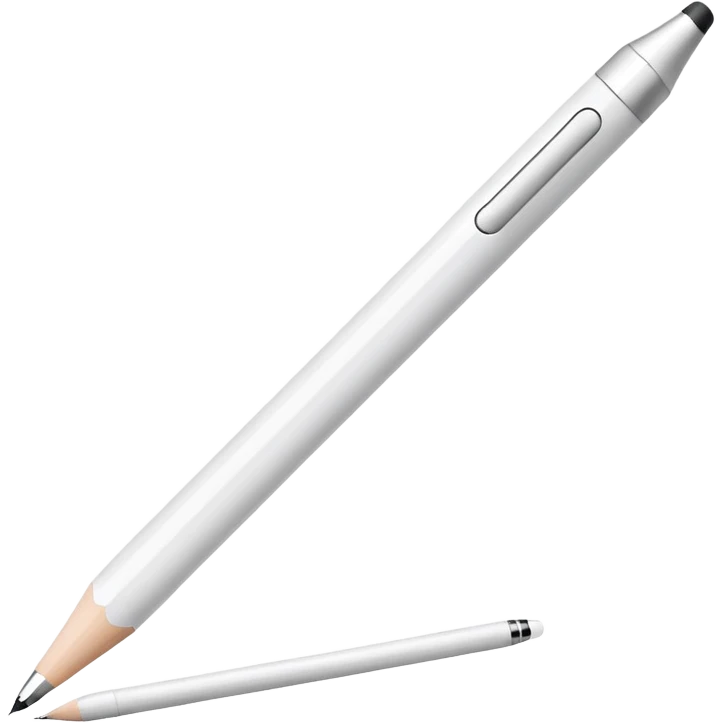 Apple Pencil white emoji