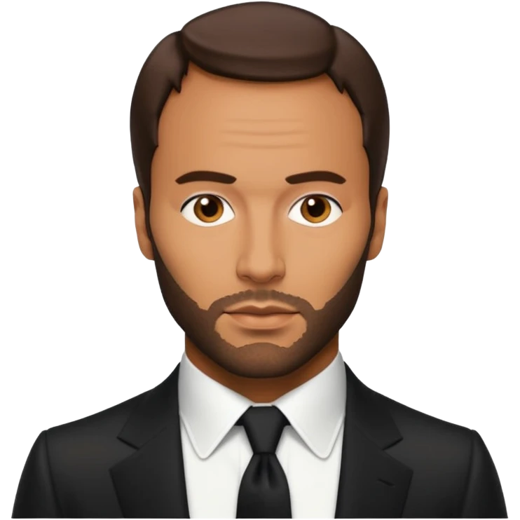 Generate in realistic style Tom Ford emoji