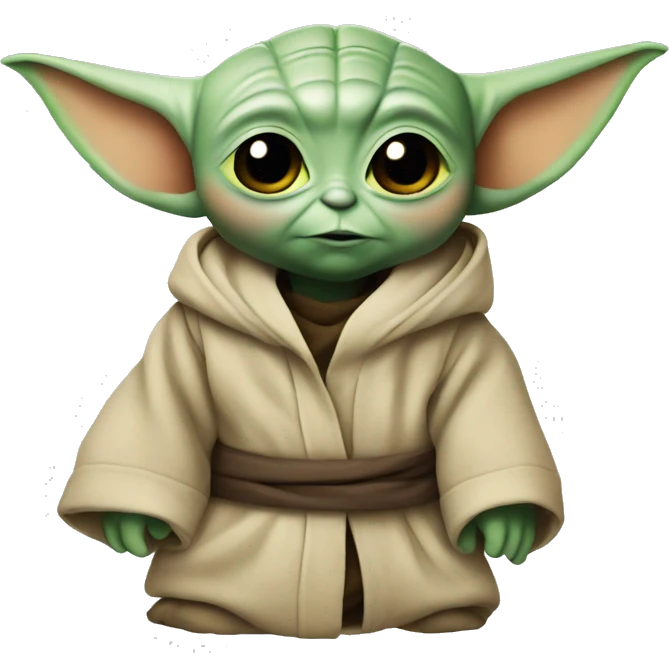 cute baby yoda emoji