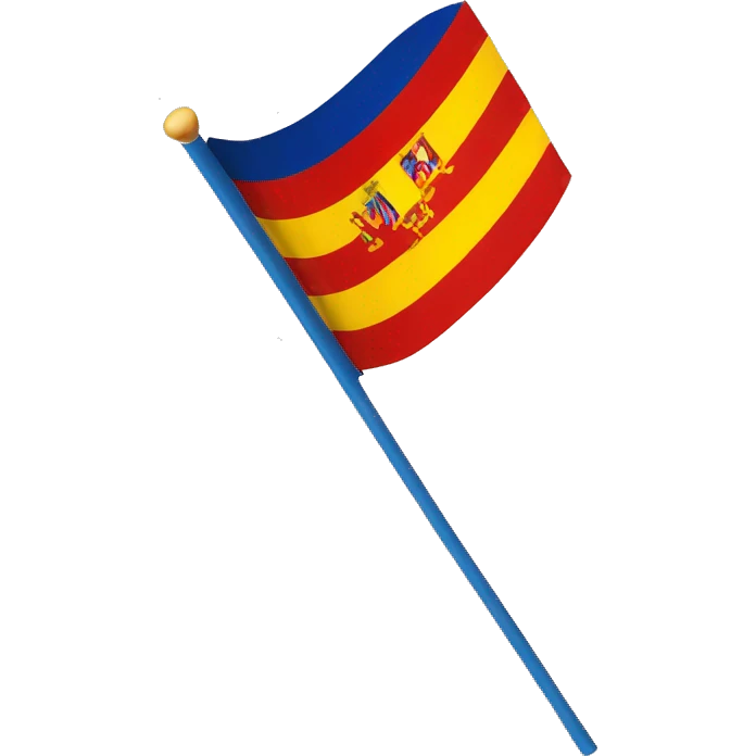 Bandera estelada cataluña emoji