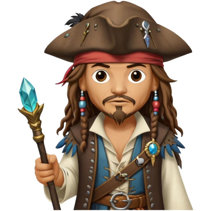jack sparrow wizard emoji