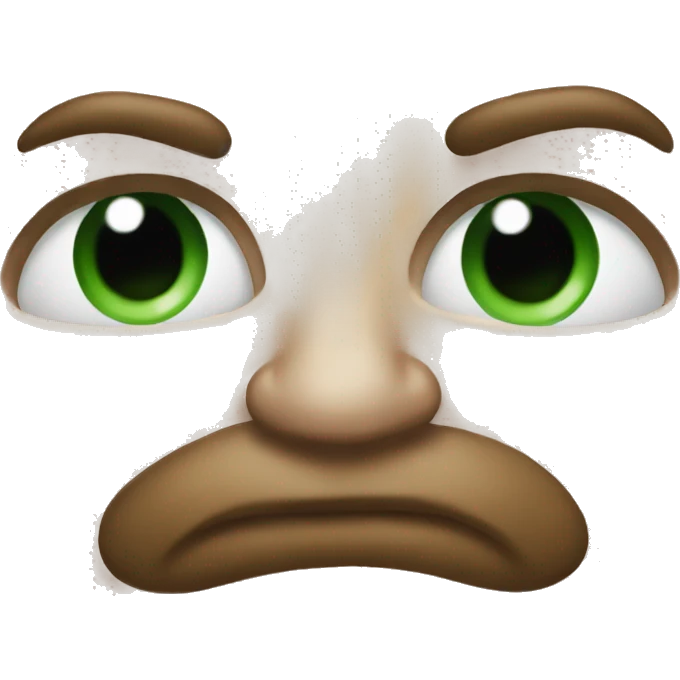 Nose scrunch disgust emoji emoji