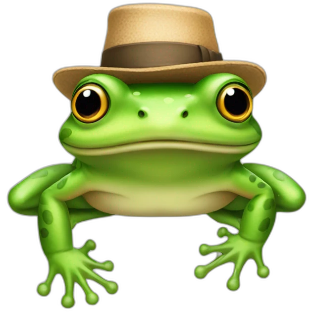 frog in the hat emoji