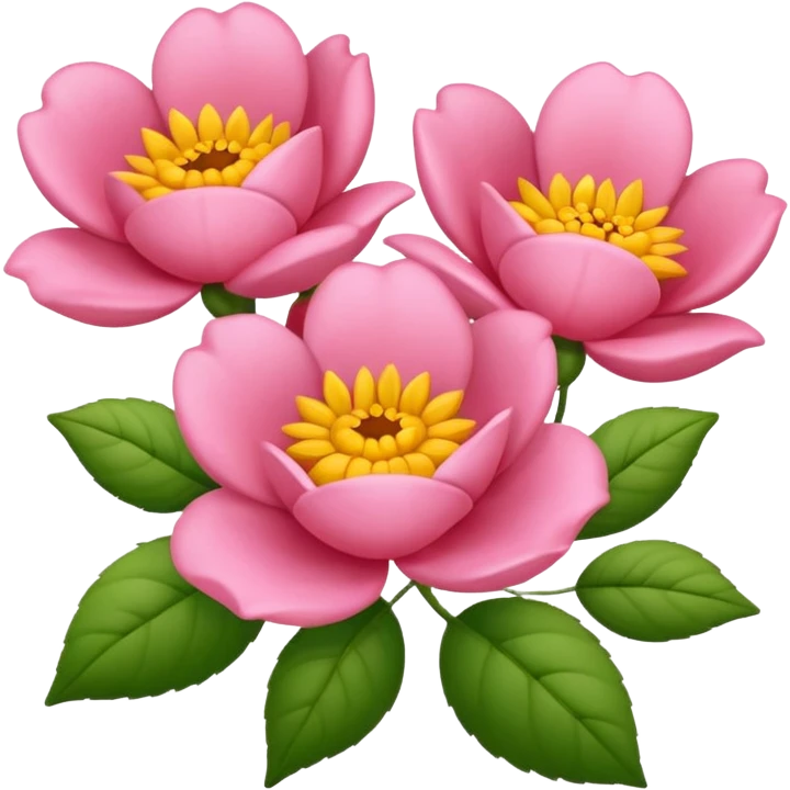 Busque de flores rosas emoji
