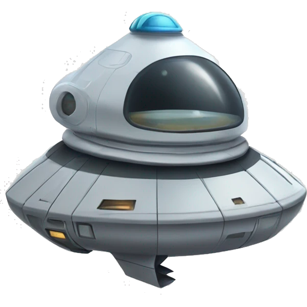 Flying Starship spacecraft bird’s house  emoji