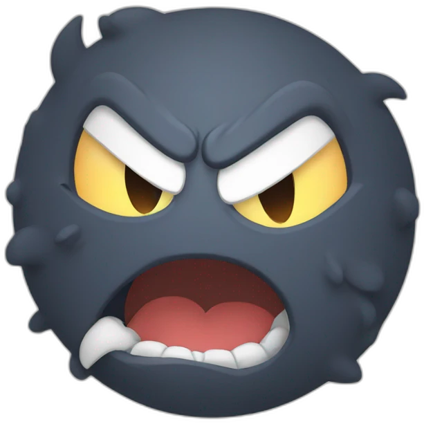 Discord logo angry emoji