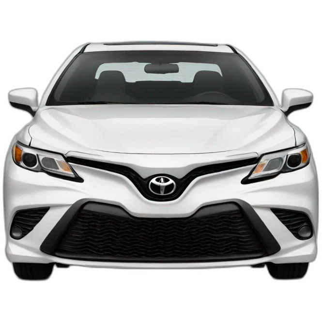 Toyota Camry front view emoji
