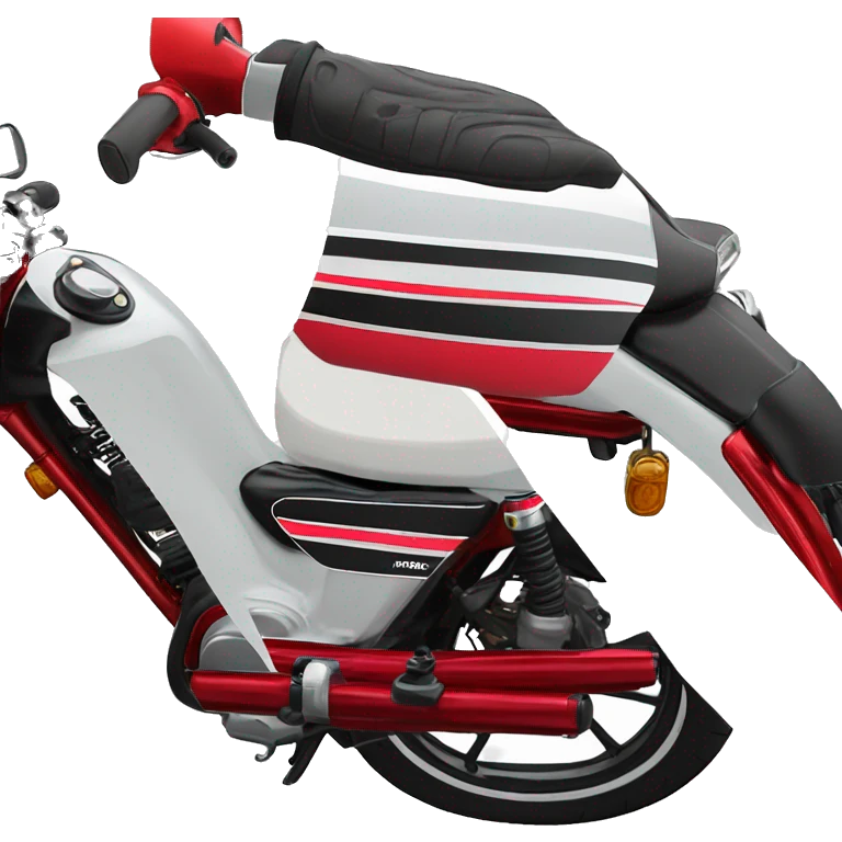 Royal Enfield Meteor 350 Red emoji