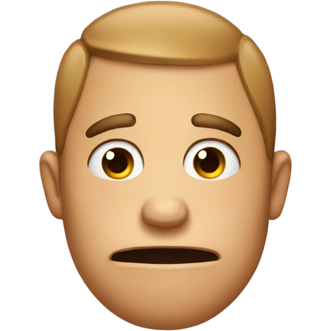 Sad head shaking emoji emoji