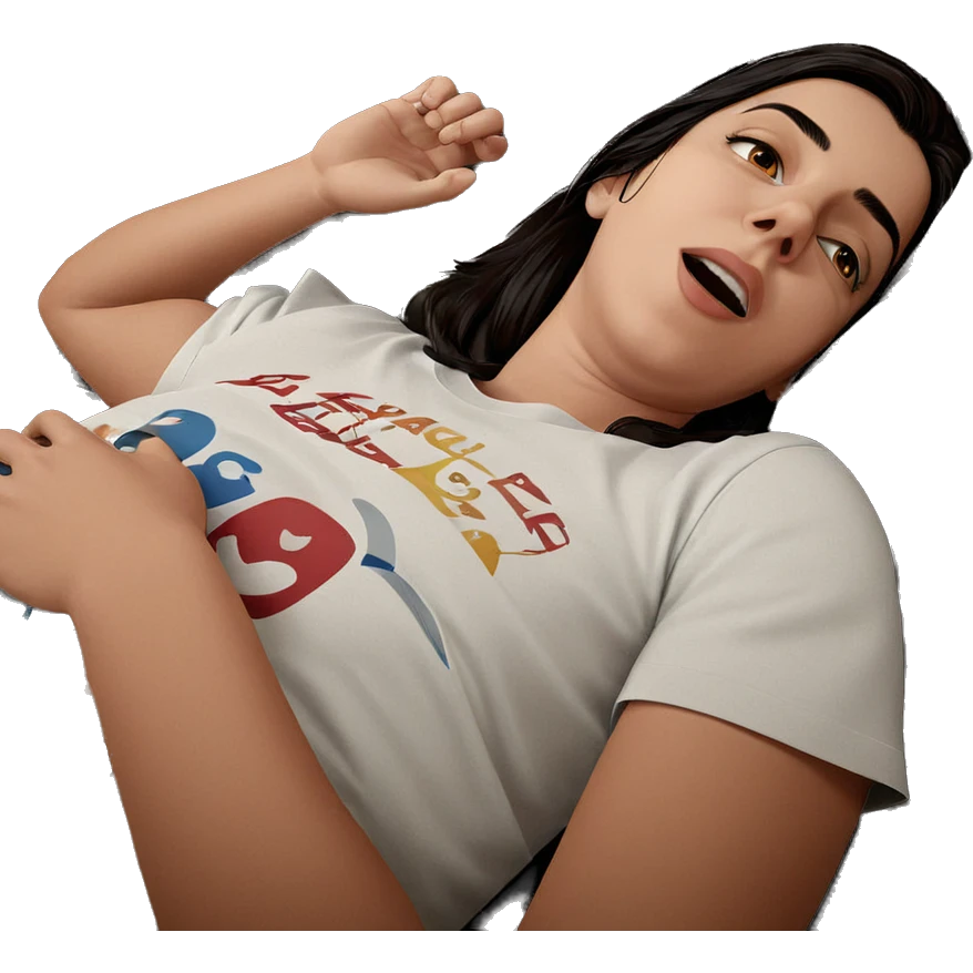 relaxed moment on the bed emoji