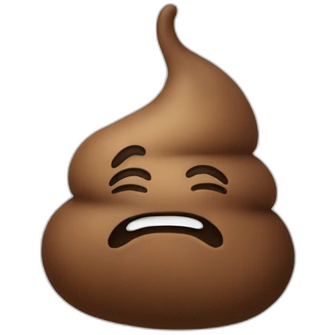 Realistic Poop emoji