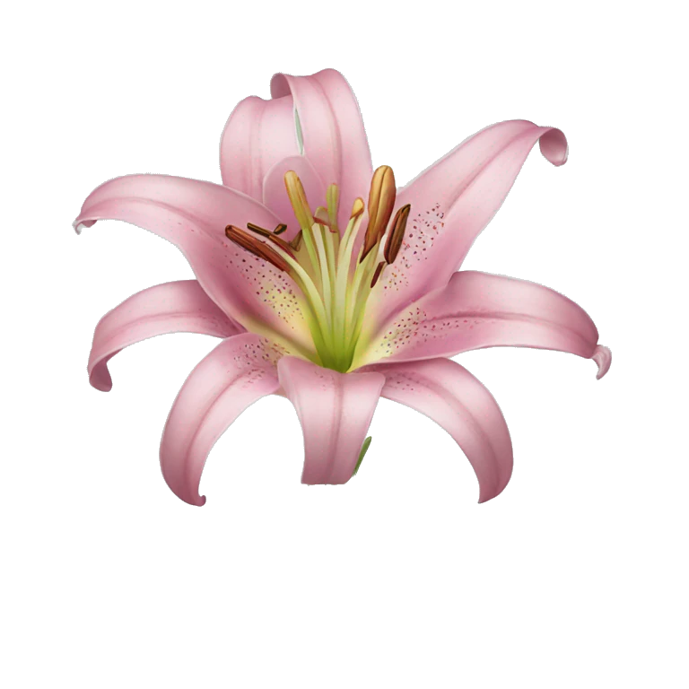 Lilies flower emoji