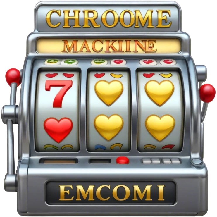 Realistic Slot machine  emoji