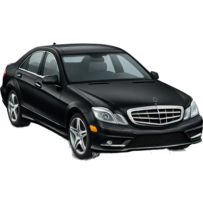 Black Mercedes  emoji