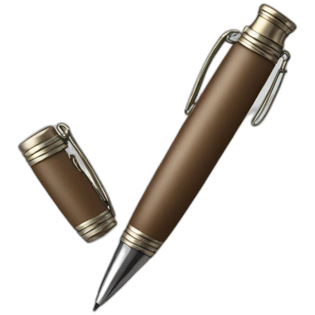 Pen transparent bg emoji