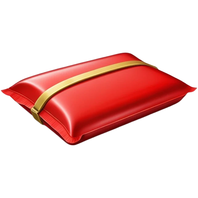 chocolate bar with red bag emoji