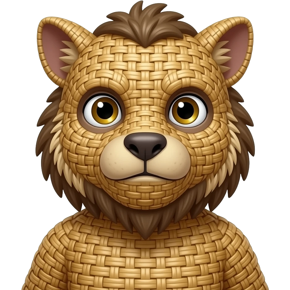 Anthropomorphic sergal-wickerbeast-vernid emoji