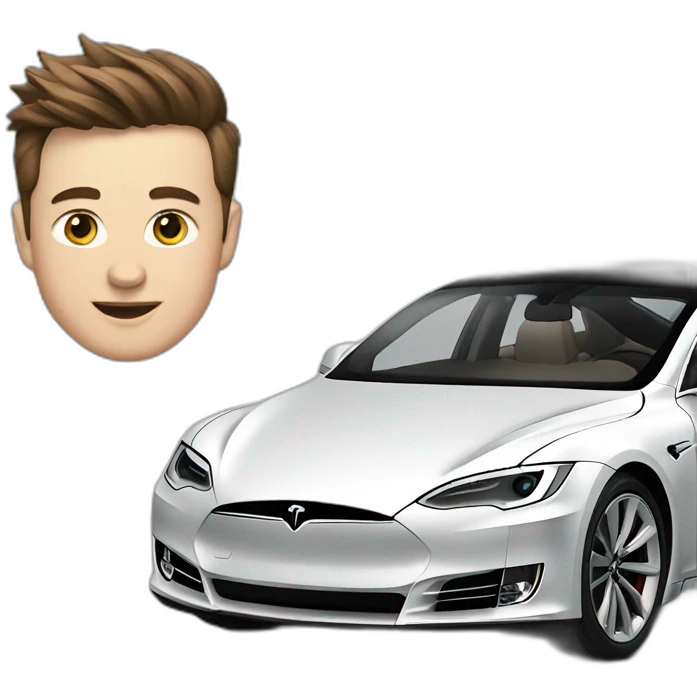 tesla model s emoji