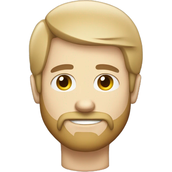 a guy with white skin, straight hair, and a beard. The emoji should feature a laptop, coding symbols, and a friendly wink emoji