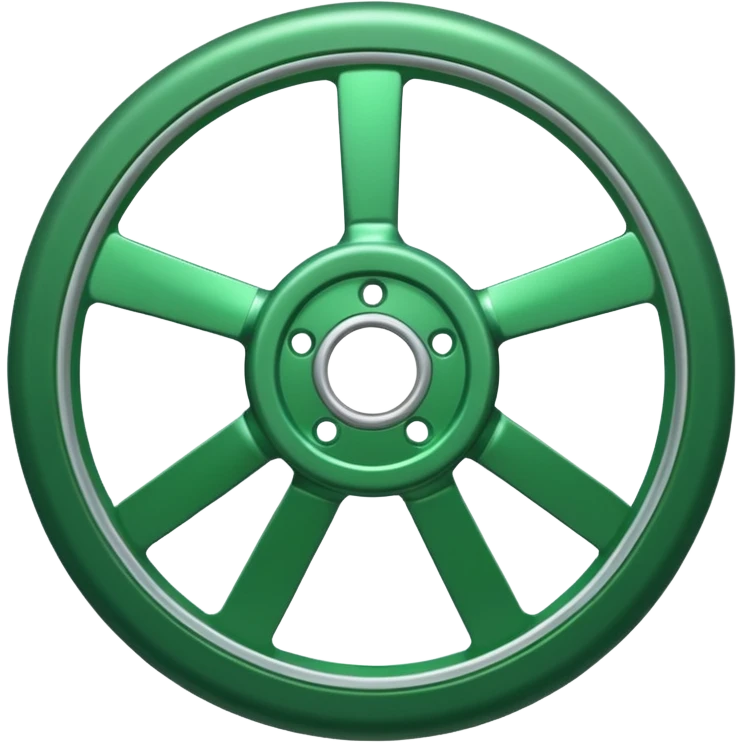 green glider wheel emoji