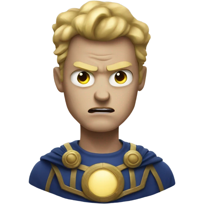 Angry homelander emoji