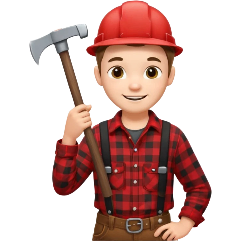lumberjack child emoji