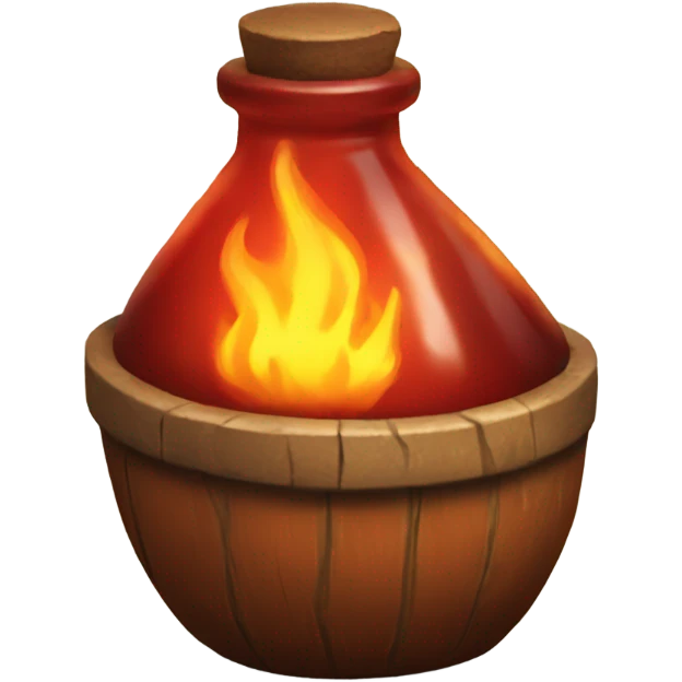 Fire potion emoji