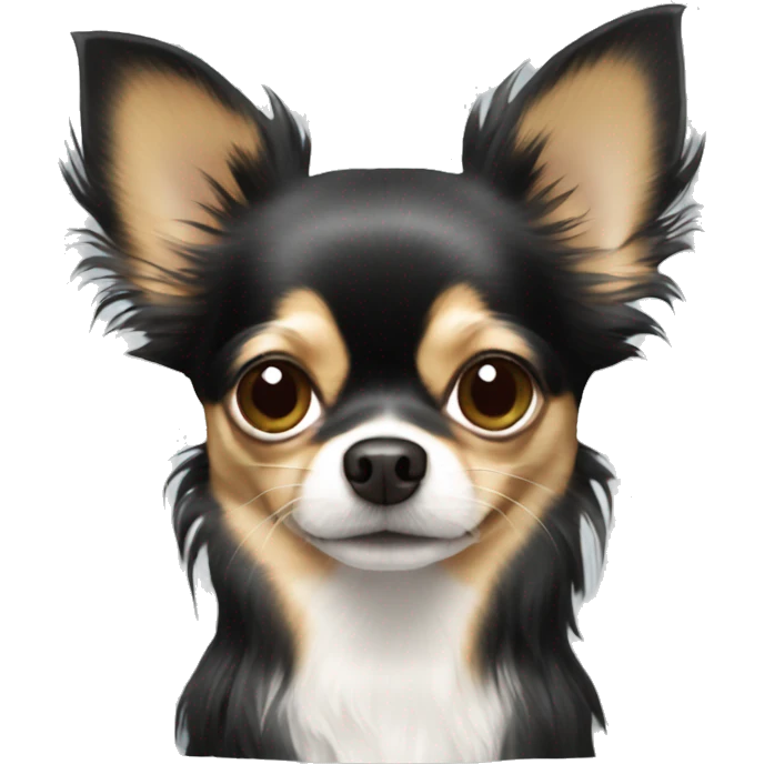 Long hair chihuahua  emoji