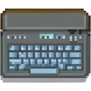 A computer keyboard emoji. emoji