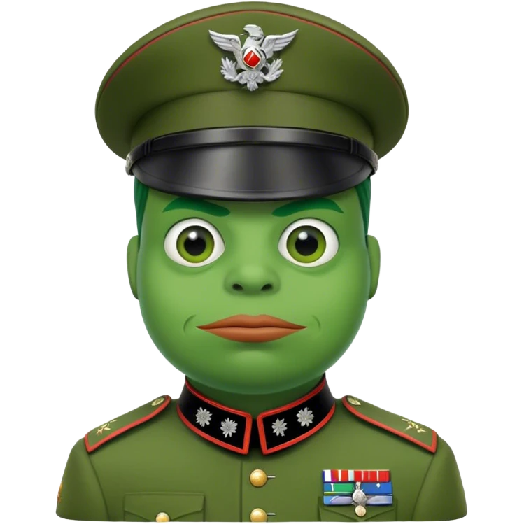pepe soldier emoji