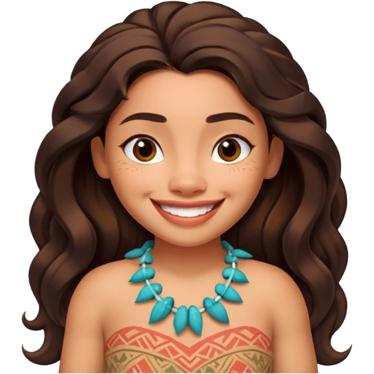 Moana emoji