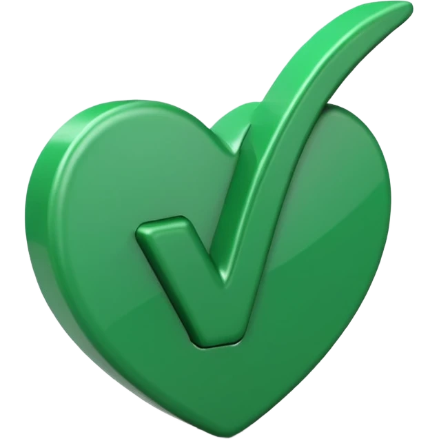 Green check mark emoji