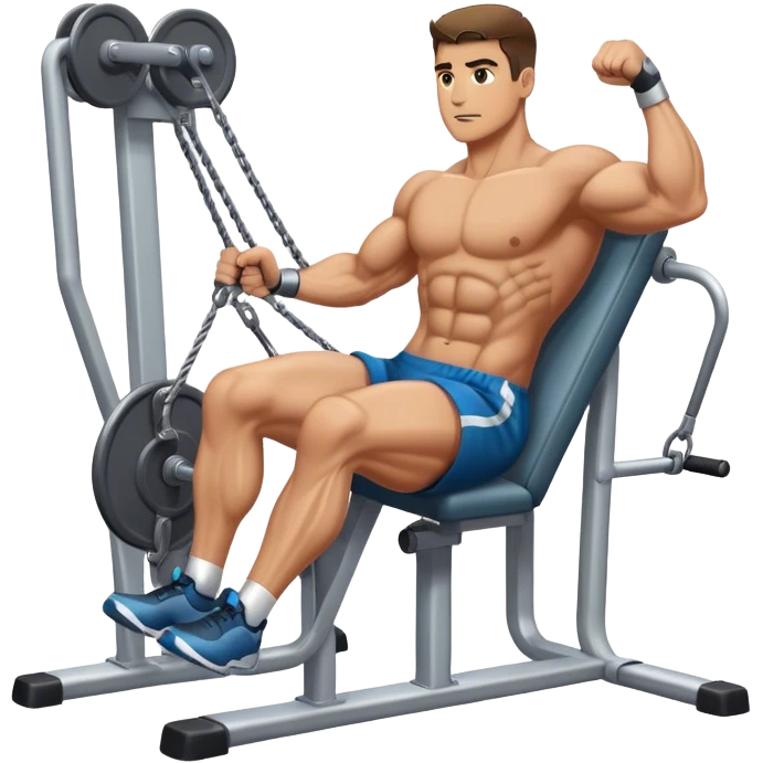 man how to do cable-machine-leg-abduction emoji