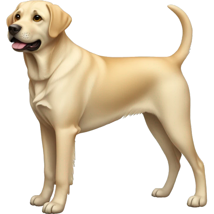 full body labrador emoji