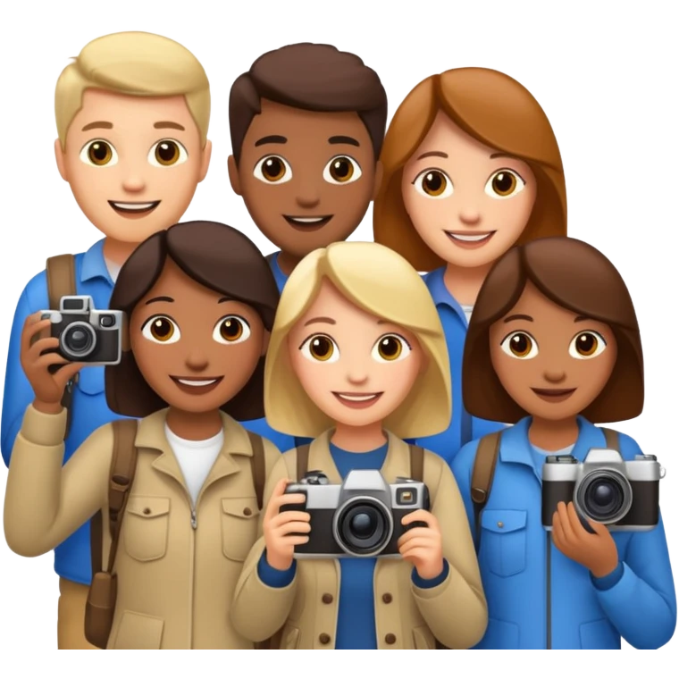 Tourists Taking Photo emoji