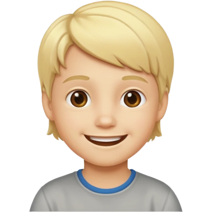 Blonde kid  doing this ⁶🤷⁷ emoji