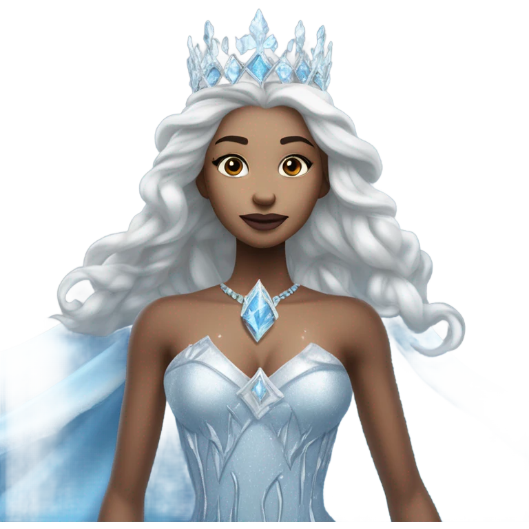 Ice queen  emoji
