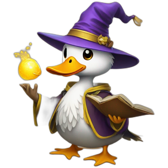 Duck mage emoji