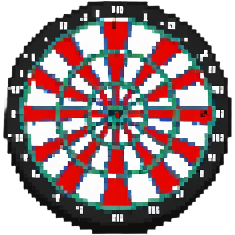 dartboard with darts emoji