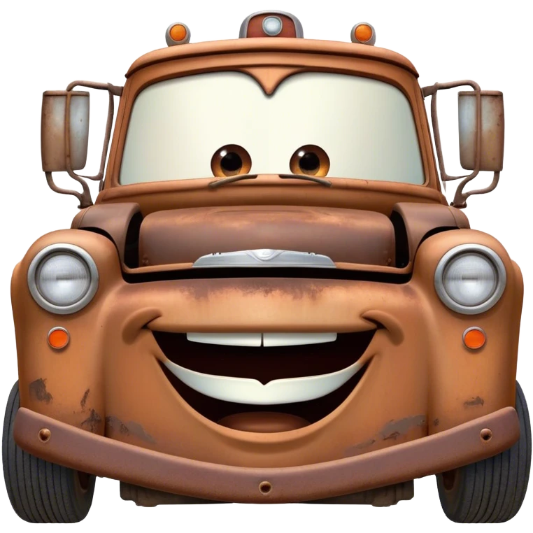 Mater from the movie cars emoji