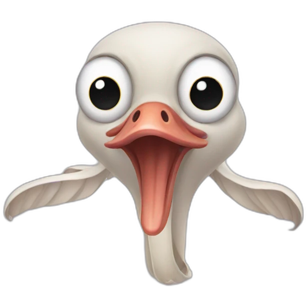 Octopus goose emoji