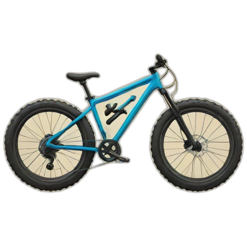 Mountain bike & beers emoji