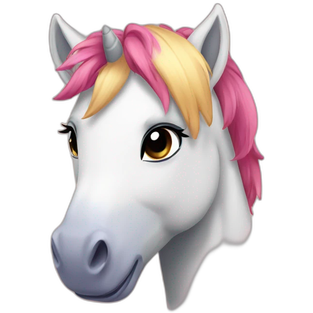 Poney kawaii emoji