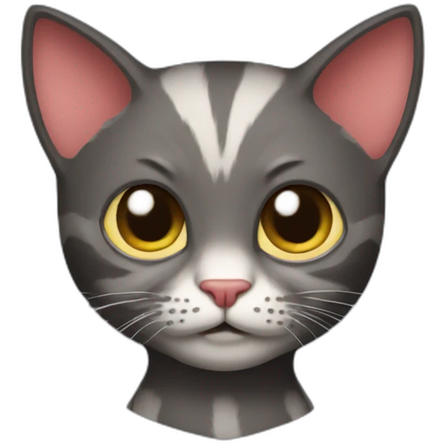 Cat in a Spider-Man costume emoji