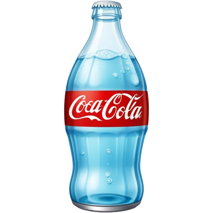 Light blue coke cola emoji